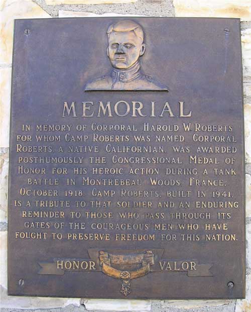 Californians And The Military Corporal Harold W Roberts Medal Of Honor Reicipient 