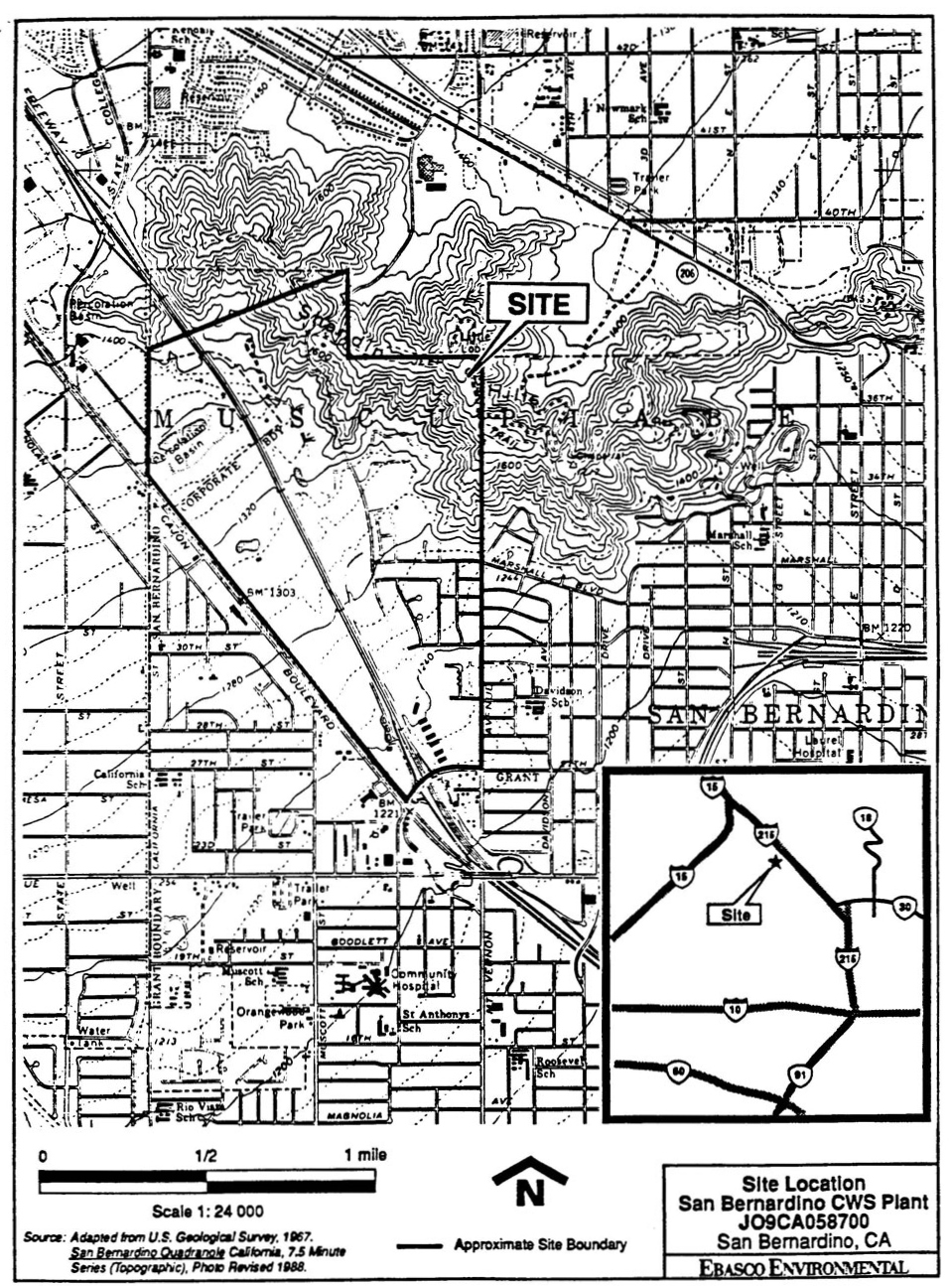 San Bernardino Chemical War Service Plant